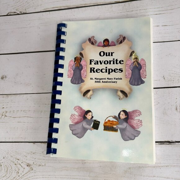 Our Favorite Recipes St Margaret Mary Parish 50th Anniversary Cookbook Paperback - Picture 1 of 12